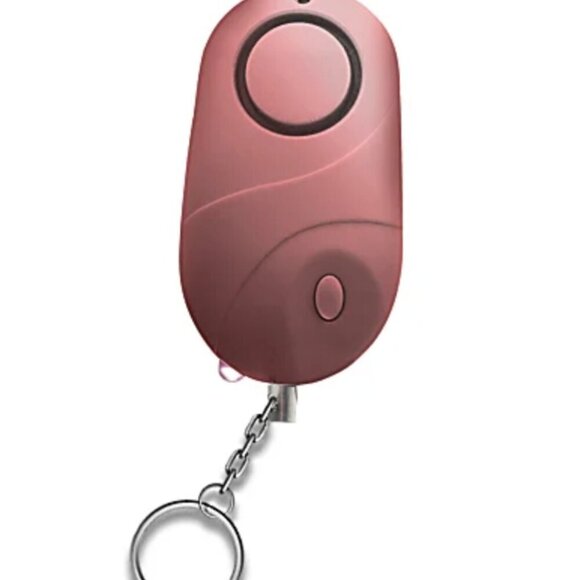 Digital Energy World Self-Defense Alarm Key Chain, Rose Gold - Picture 6 of 6